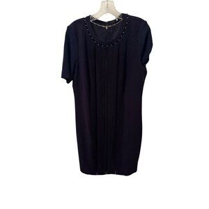 boutique navy blue dress size 14
